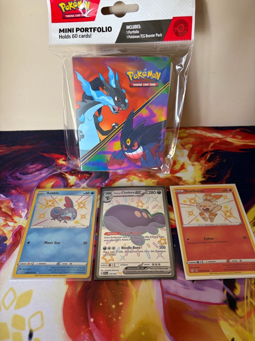 Pokemon Shiny Cards and Mini Binder